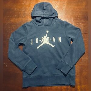 Boys youth Nike Air Jordan Hooded Sweatshirt Hoodie Pocket Size Small 6/7
